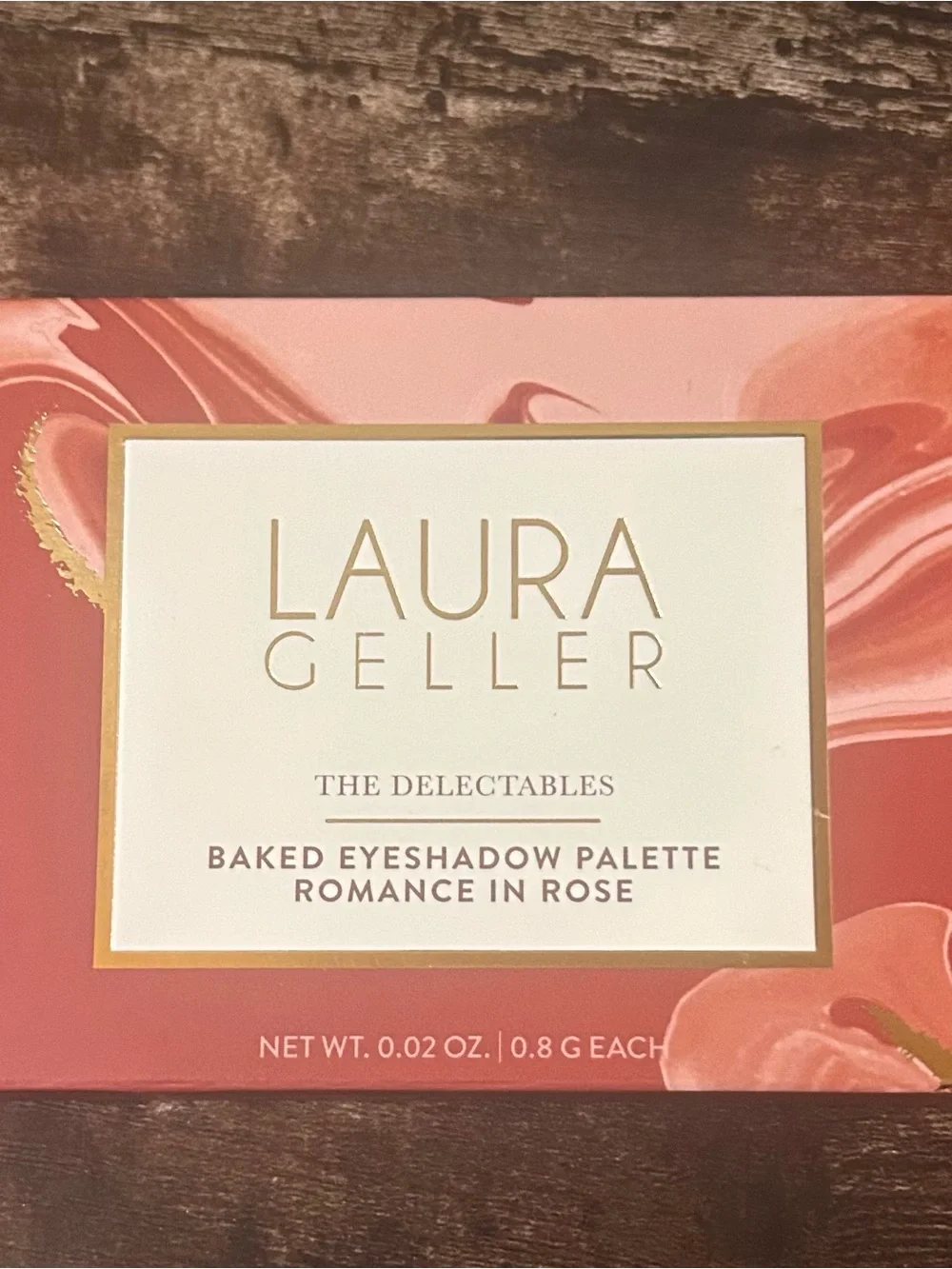 Laura Geller The Delectables Baked Eyeshadow Palette ROMANCE IN ROSE Set NEW